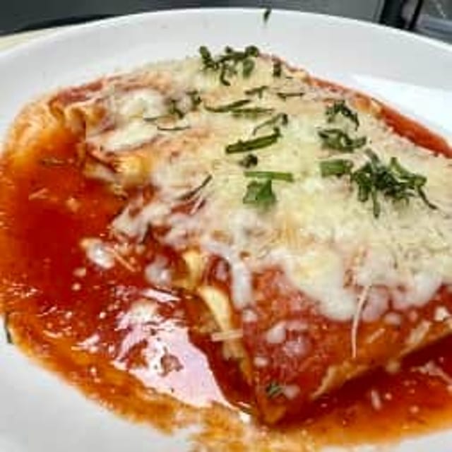 Manicotti.