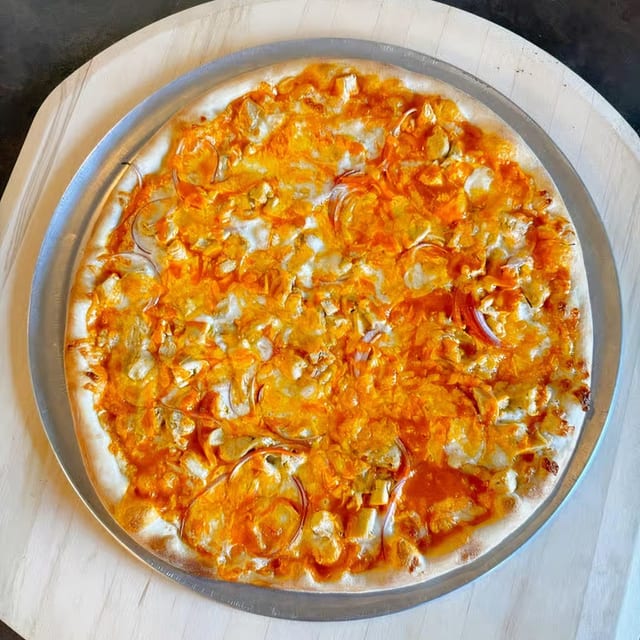 Buffalo Chicken Pizza.