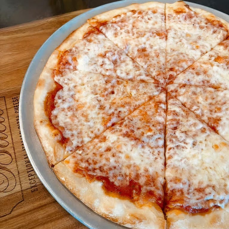 Delicious Cheese Pizza and More