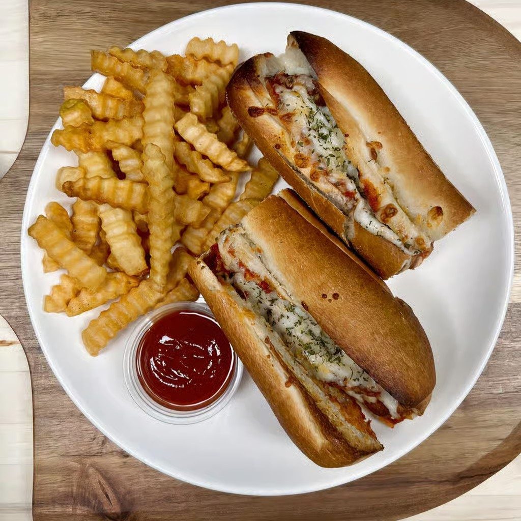 Chicken Parm Sub.