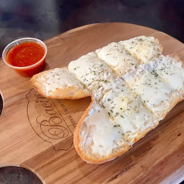 Cheesy Garlic Bread.